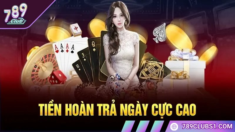 Cách nhận ưu đãi hoàn trả tại 789CLUB rất đơn giản